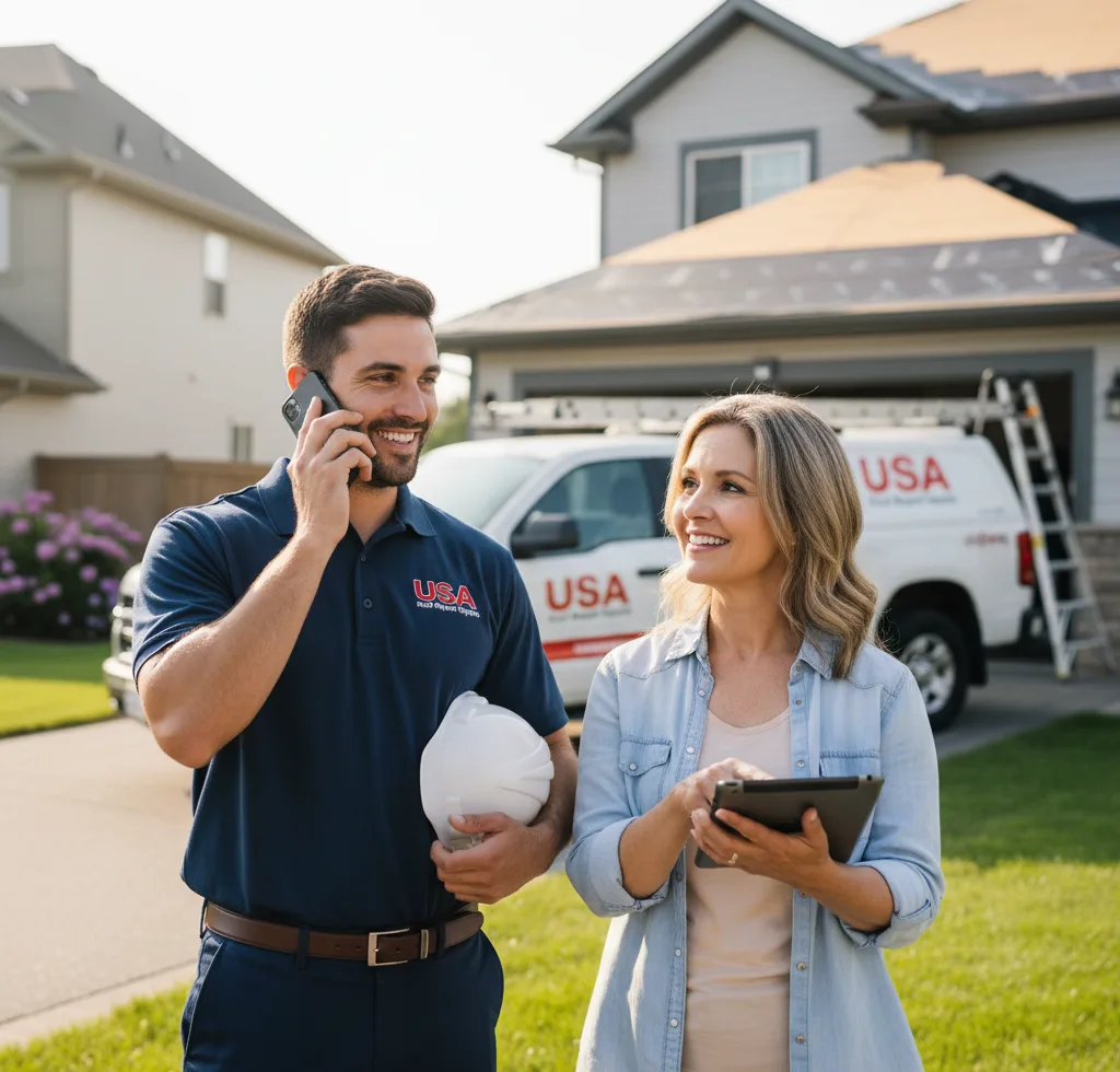 USA Roof Repair Experts customer support in Ringwood